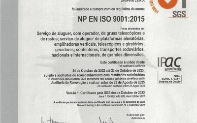 Qualidade | Estamos de volta